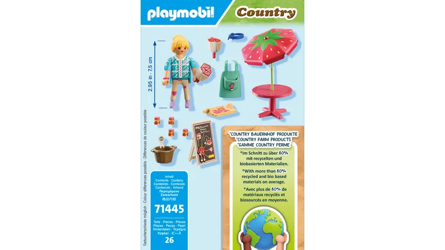 PLAYMOBIL 71445 - Country - Marmeladenstand