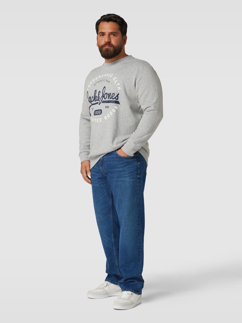 PLUS SIZE Jeans im 5-Pocket-Design Modell 'MADISON' in hellblau