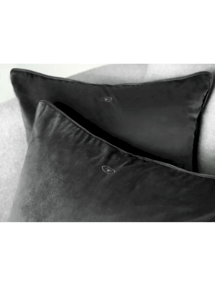 Tom Tailor TT Kissenhülle 2er Set VelvetSignature 45 x 45 cm in Anthrazit günstig kaufen 45 x 45 cm