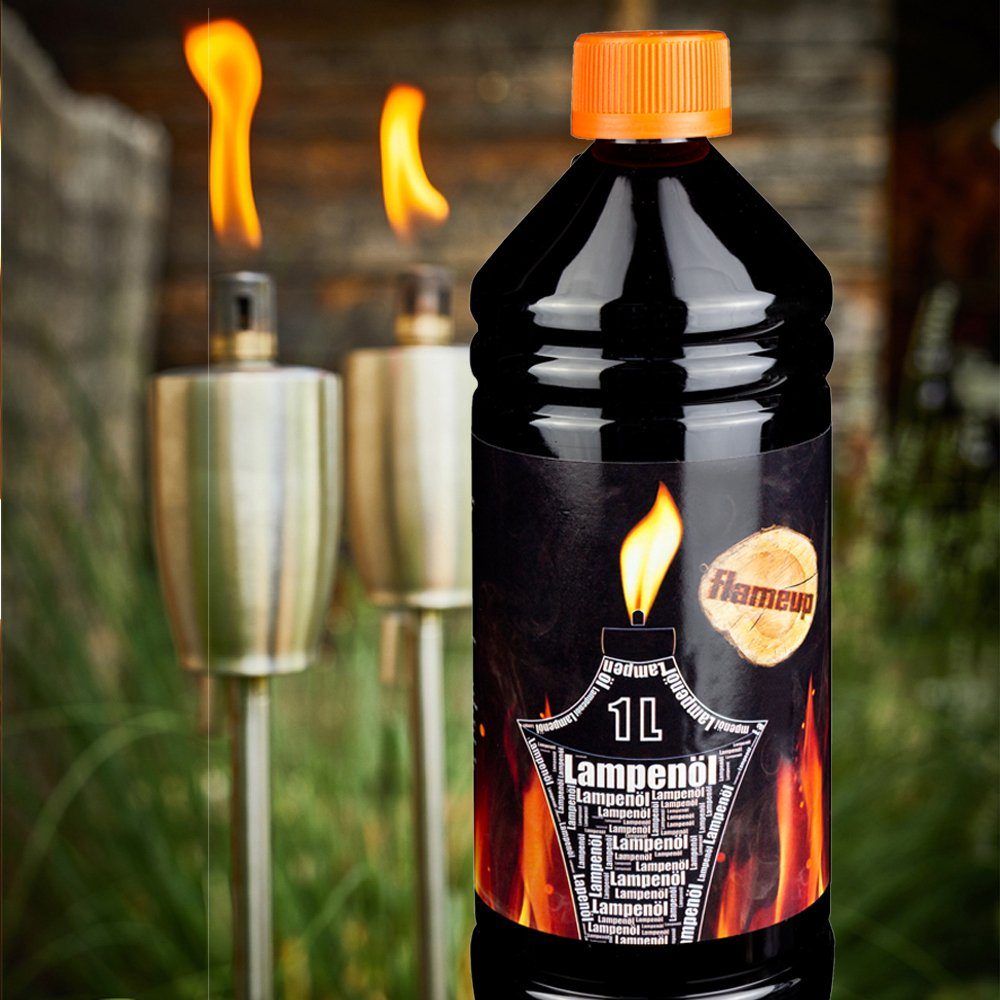 Flameup Lampenöl Set 24 L Lampenöl Petroleum Heizung Kamin Öllampe Laterne Öl Flameup