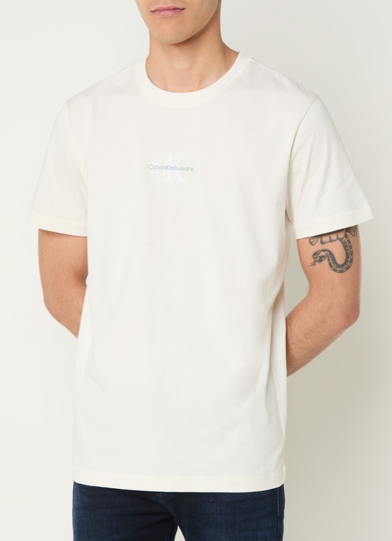 Koszulka Calvin Klein z haftowanym logo