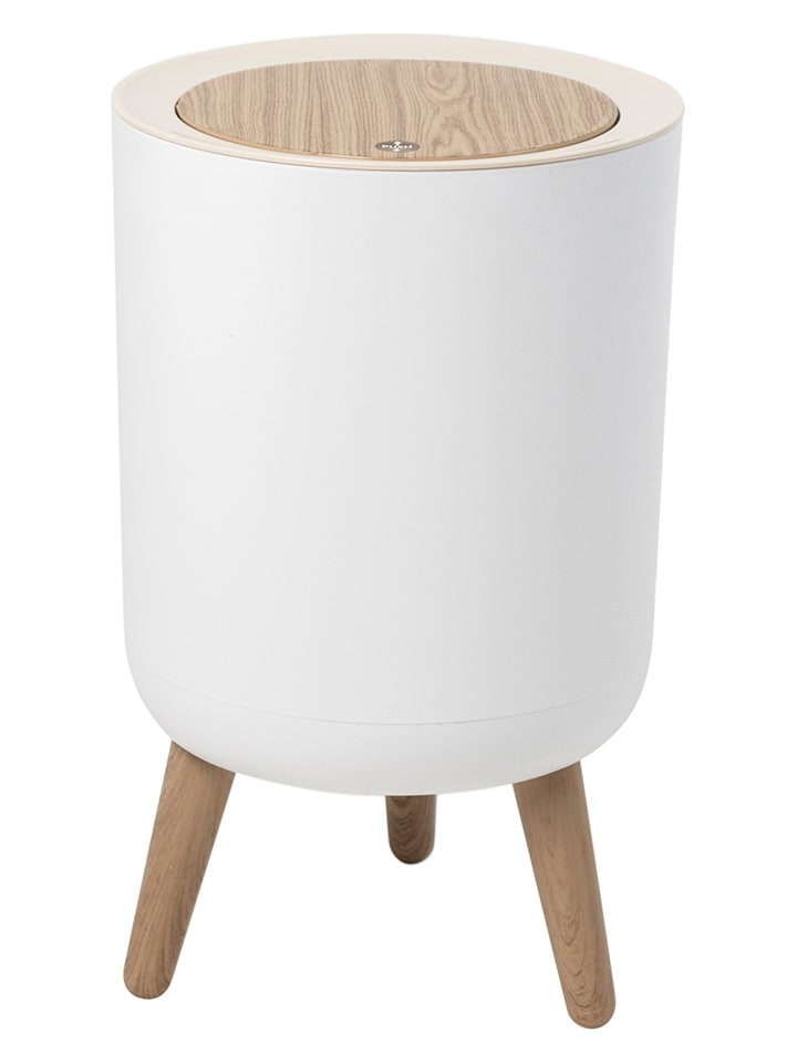 Kitchen Move Touch-Mülleimer in Weiß/ Natur - 7 l günstig kaufen onesize