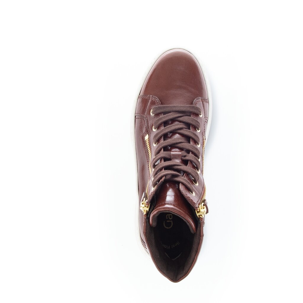 Gabor fashion Schnürstiefelette braun