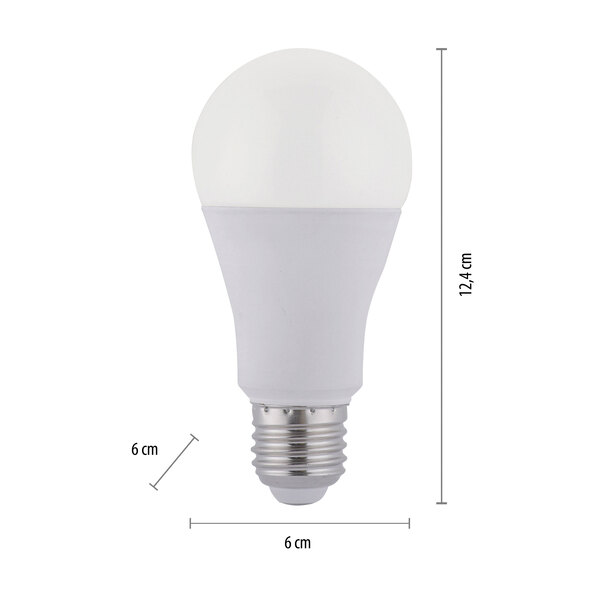 Smartes LED-Leuchtmittel Lola, Birne, E27, RGB, CCT