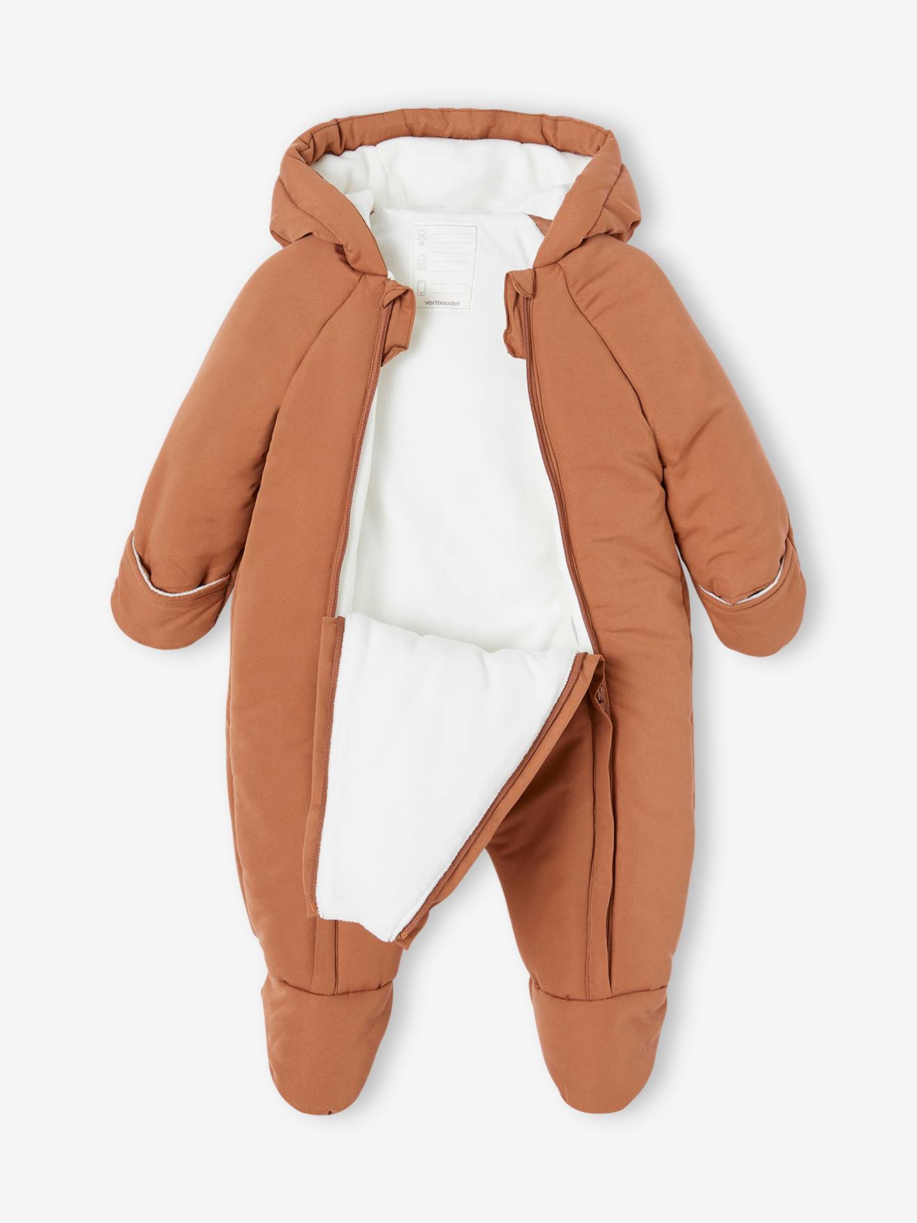 Combi-pilote ours bébé double ouverture totale chocolat