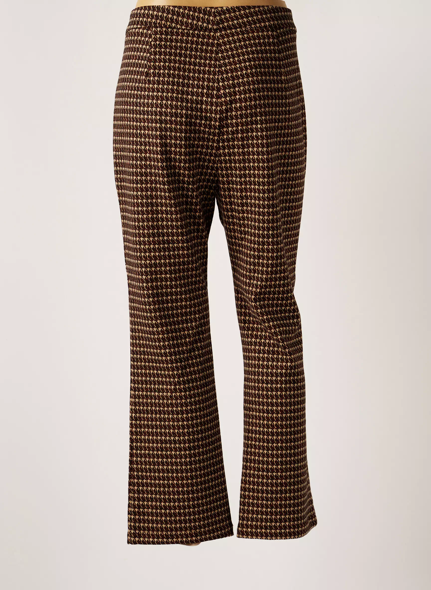 Lola Casademunt Pantalons Droits Femme couleur marron