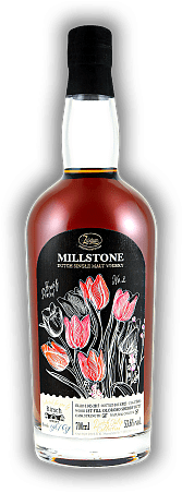 Millstone Dutch Single Malt Whisky Zuidam Distillers 6 Years 2017/2023 Peated Oloroso Sherry - Dutch Tulip Collection No.2 53,6% Millstone Dutch Single Malt Whisky Zuidam Distillers 6 Years 2017/2023 Peated Oloroso Sherry - Dutch Tulip Collection No.