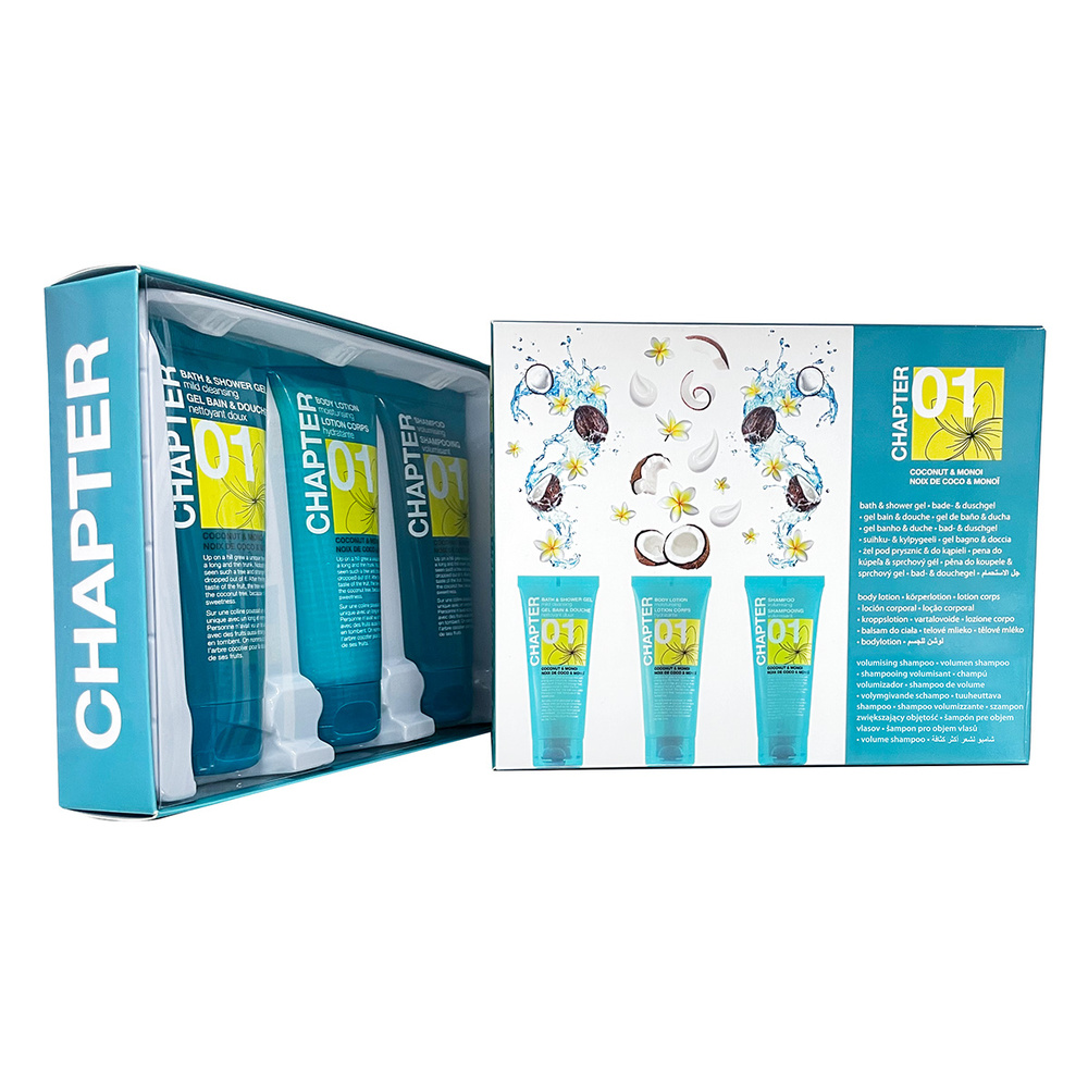 mades cosmetics CHAPTER 01 coffret bain gel & douche| lotion pour le corps |shampoing