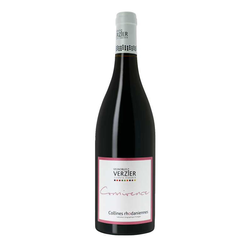 Vin de Pays Connivence 2017 - IGP Collines Rhodaniennes - Rhône - Verzier Chante-Perdrix (75CL.)