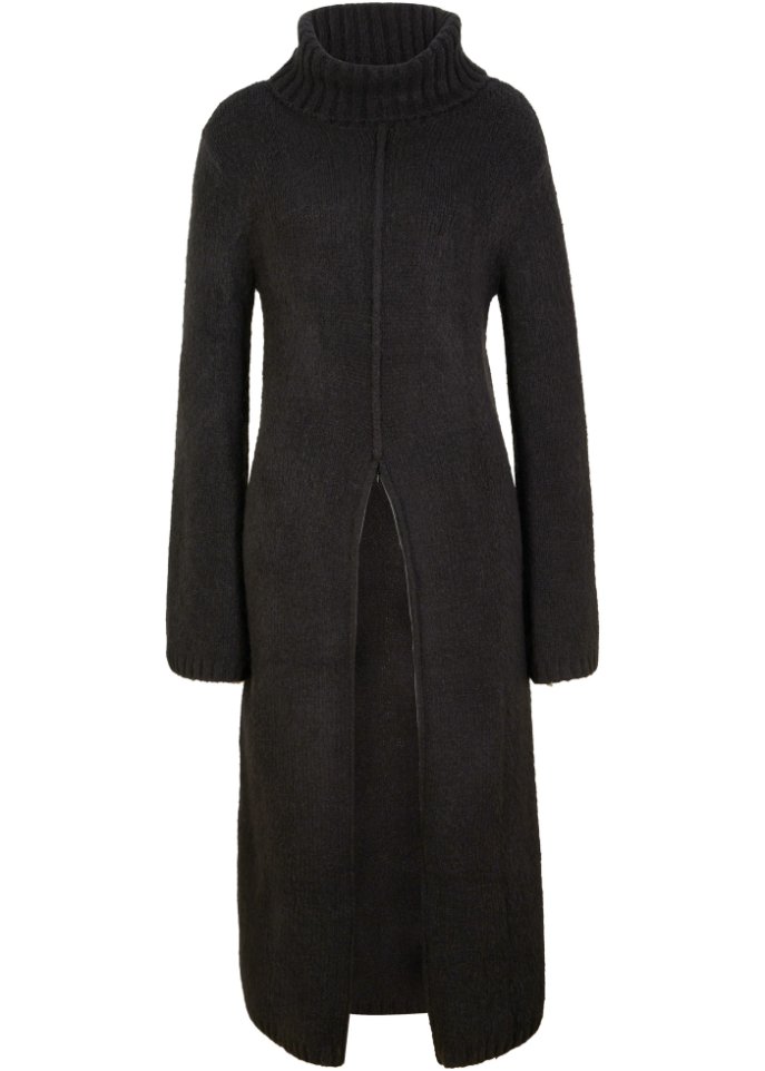 Long-Pullover mit Tragevariante