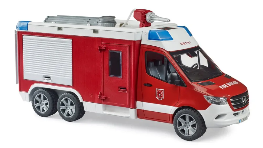 BRUDER - MB Sprinter Feuerwehrrüstwagen mit Light + Sound Modul