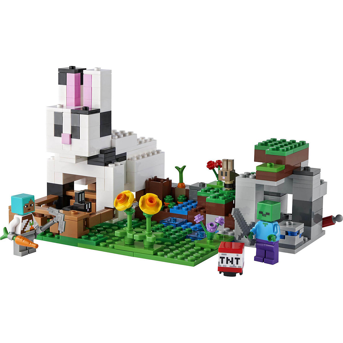 LEGO® Minecraft 21181 Die Kaninchenranch