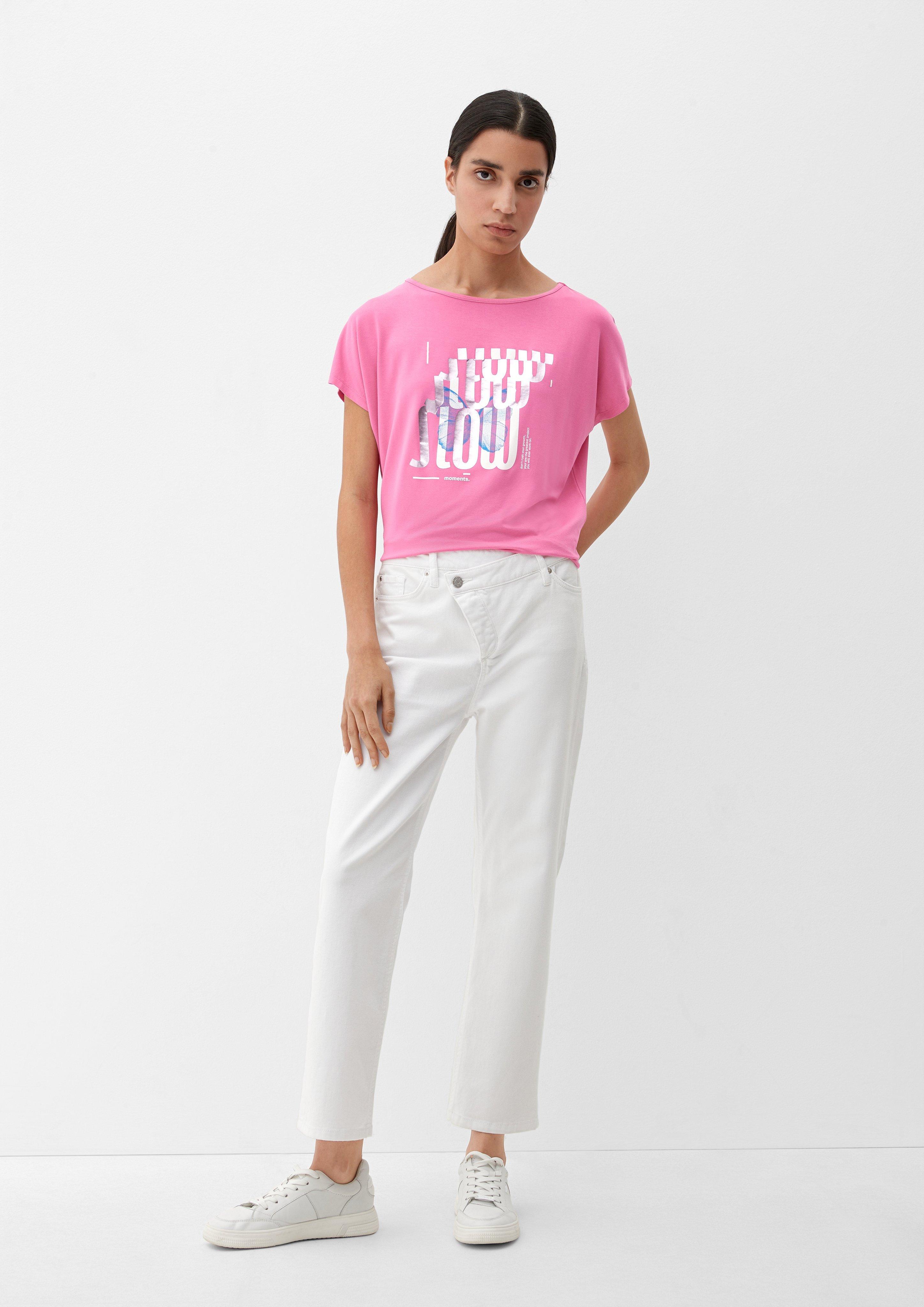 T-Shirt mit Frontprint  2130697-44D0