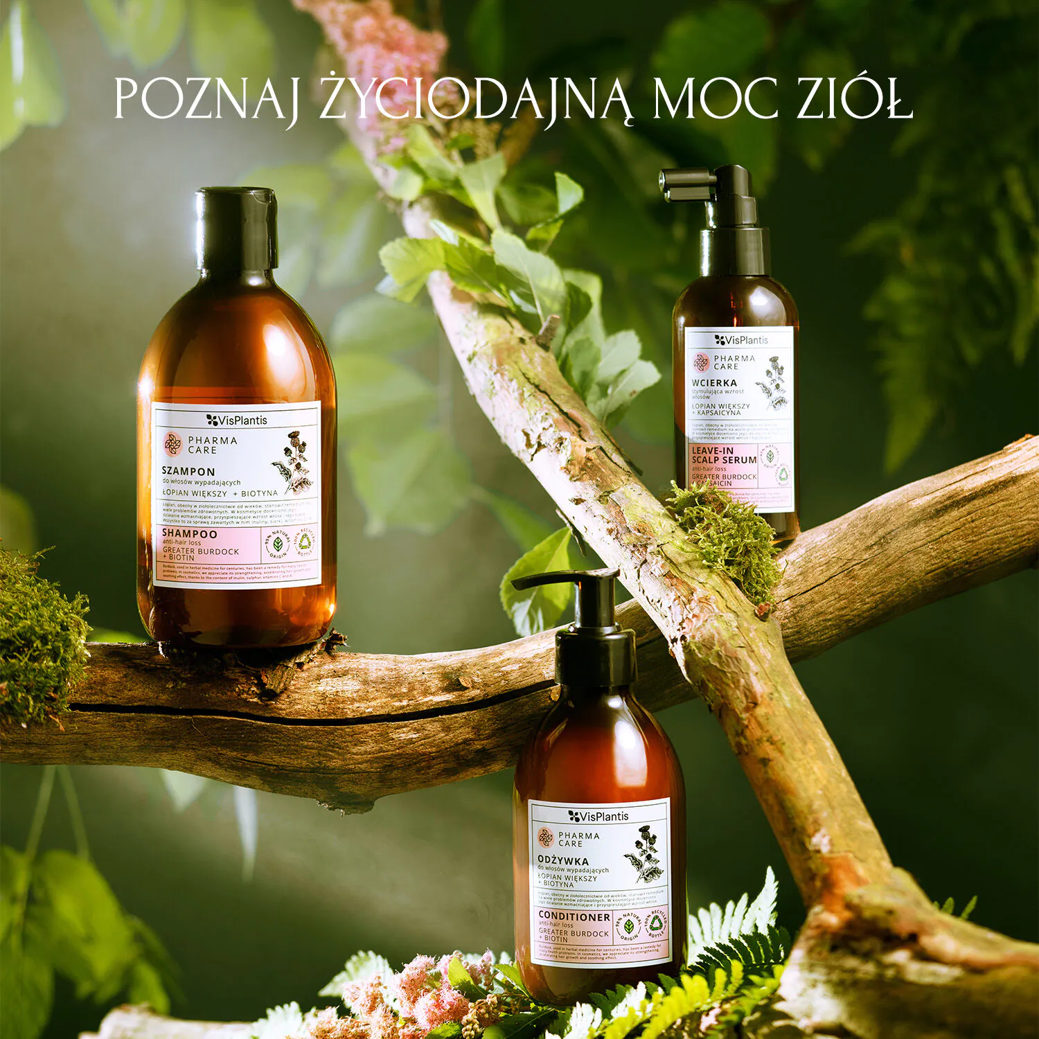 Vis Plantis Pharma Care regenerator za gubitak kose s čičkom i biotinom