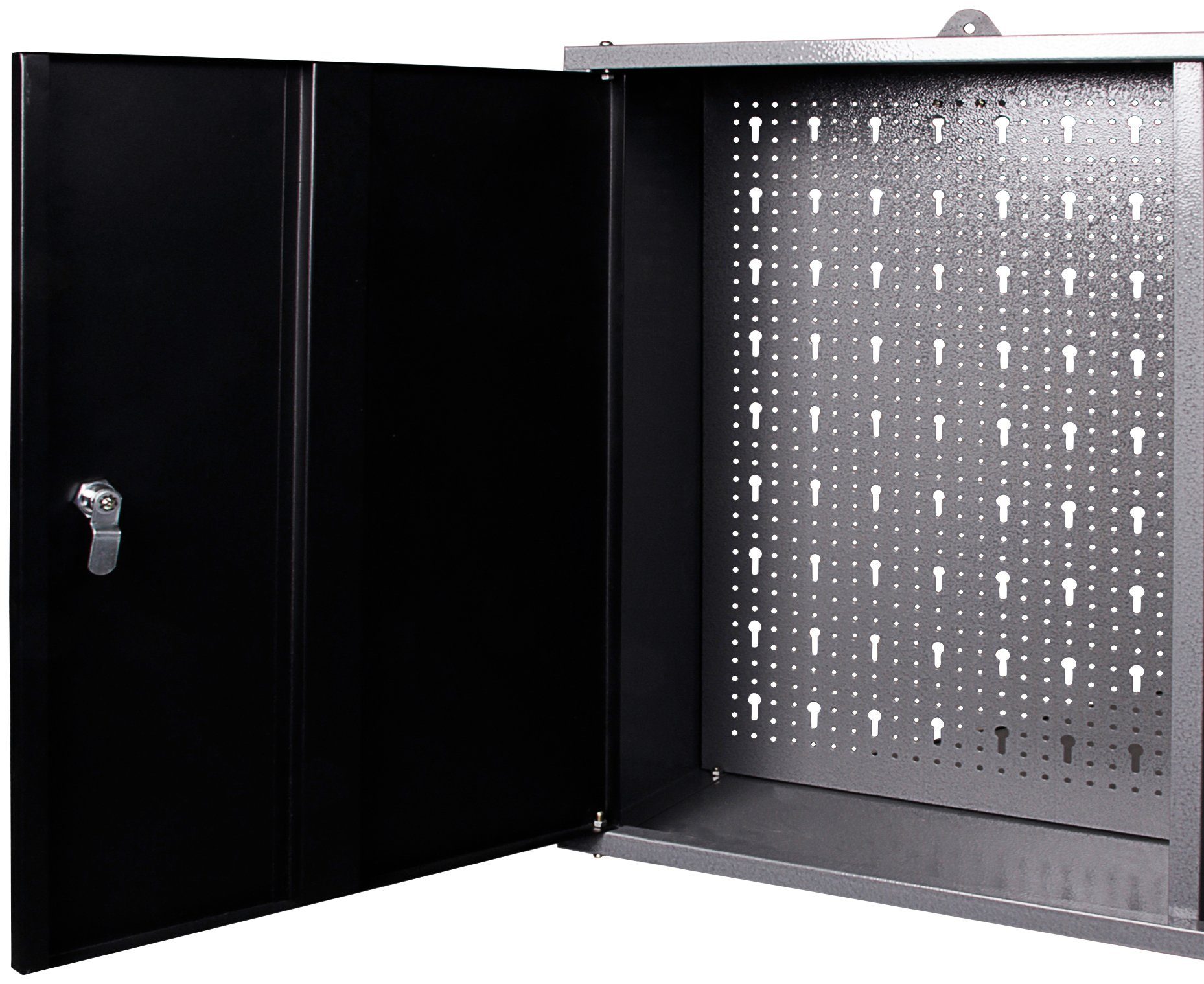 ONDIS24 Werkstatt-Set Paul, 2 Türen, 2 Einlegeböden, Eurolochrückwand