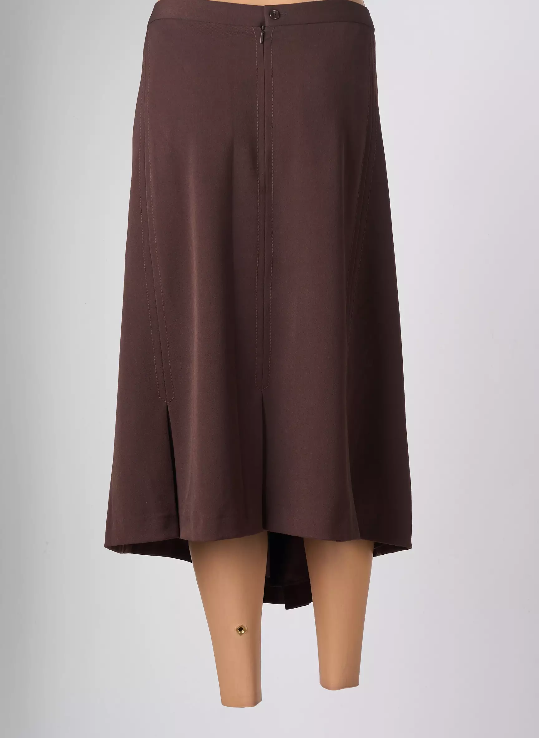 Francoise F Jupes Mi Longues Femme couleur marron