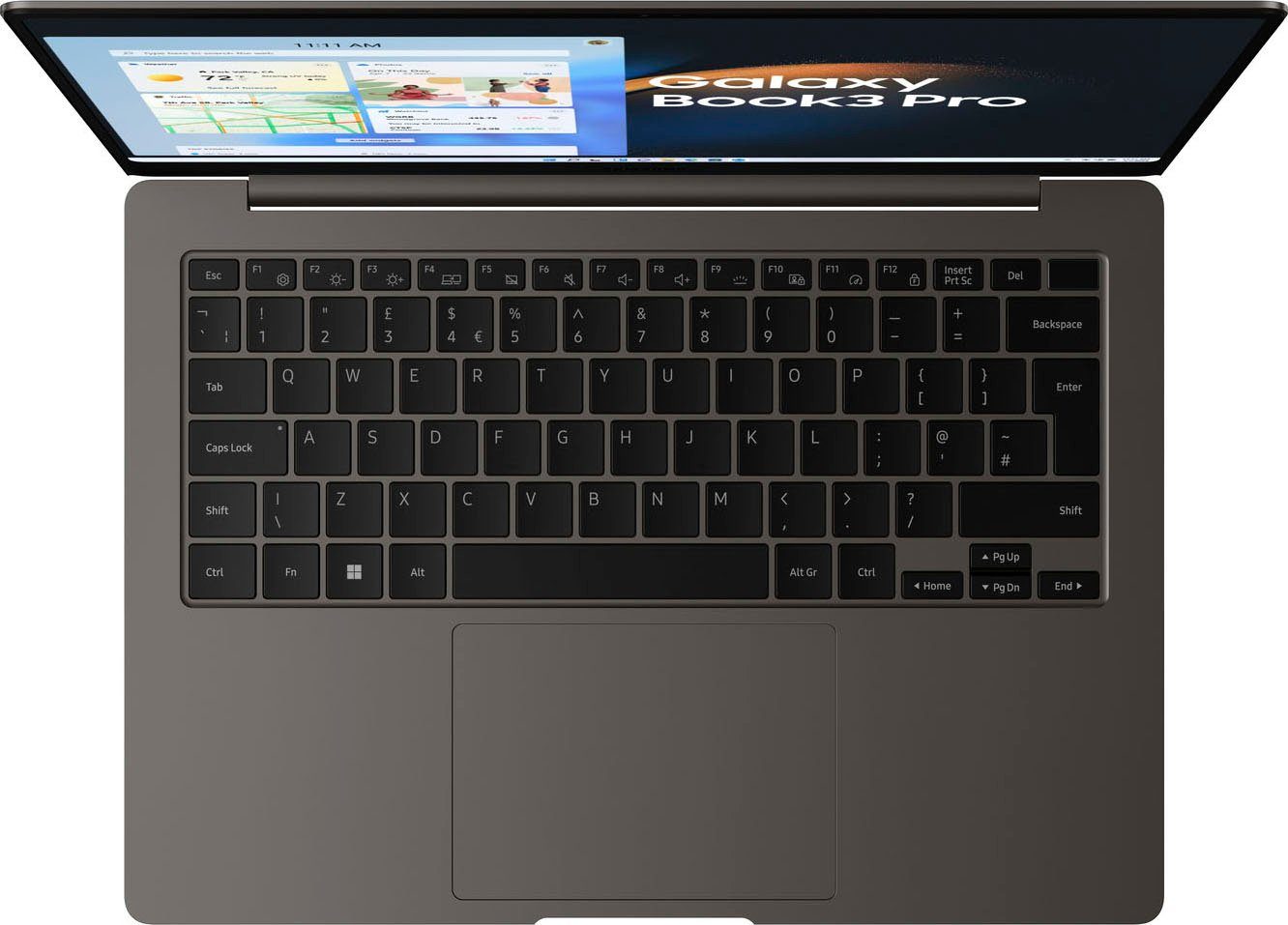 Samsung Galaxy Book3 Pro Notebook (35,56 cm/14 Zoll, Intel Core i5 1340P, Iris® Xᵉ Graphics, 512 GB SSD)