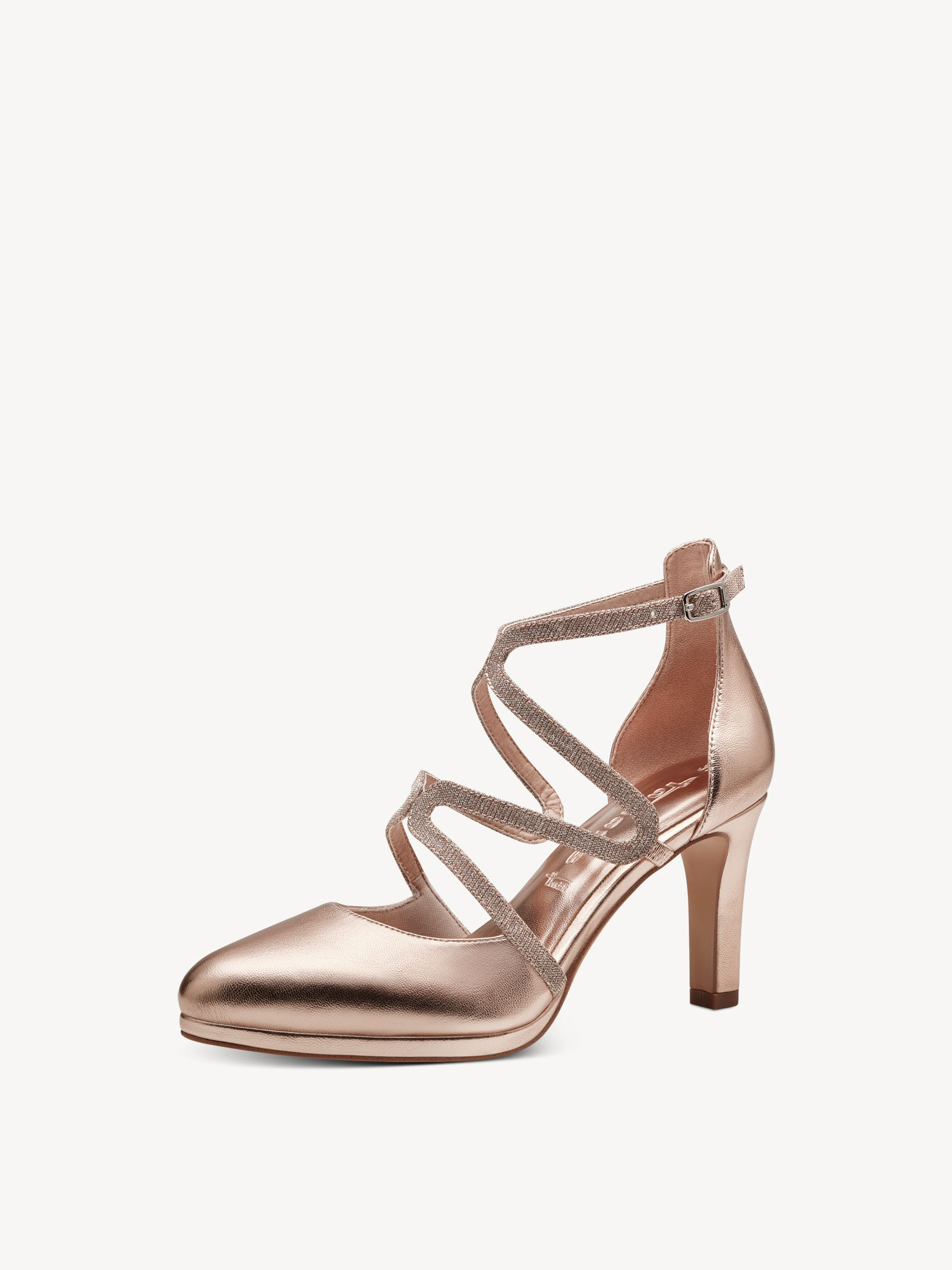 Escarpin - or rose
