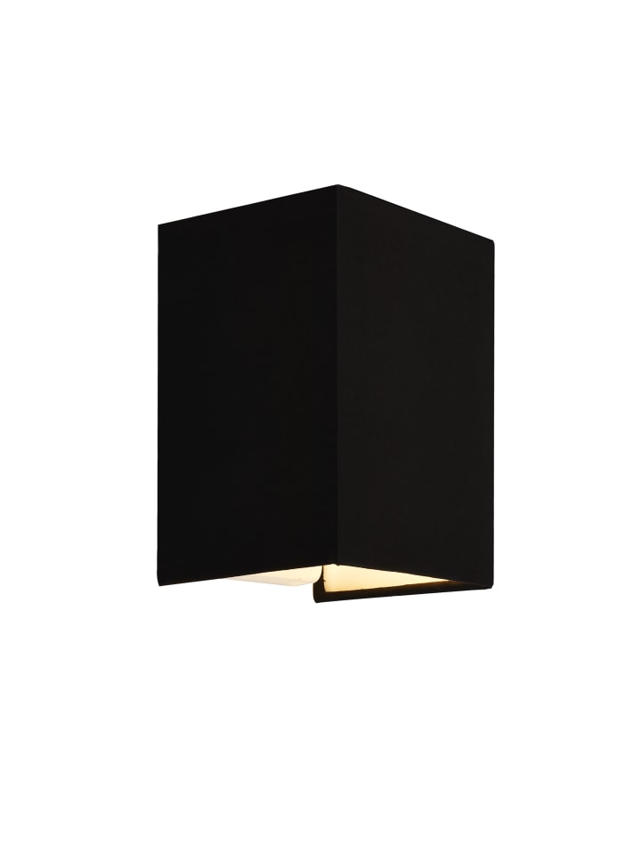 lux.pro Wandleuchte Schwerin 2er Set in Schwarz (H)20cm (B)16cm (T)13cm günstig kaufen onesize