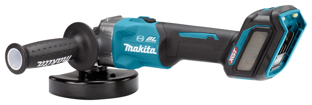 Makita GA023GZ kampinis šlifuoklis su AWS 125 mm 40 V be akumuliatorių ir įkroviklio