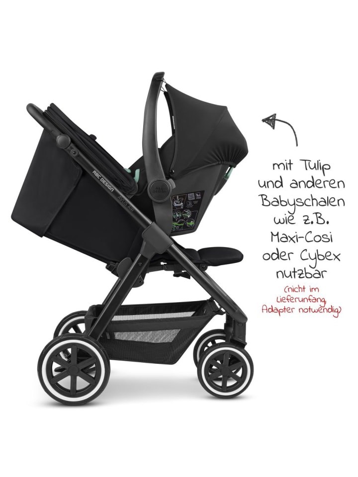 ABC-Design Buggy & Sportwagen Avus Air mit Lufträdern - in schwarz günstig kaufen onesize
