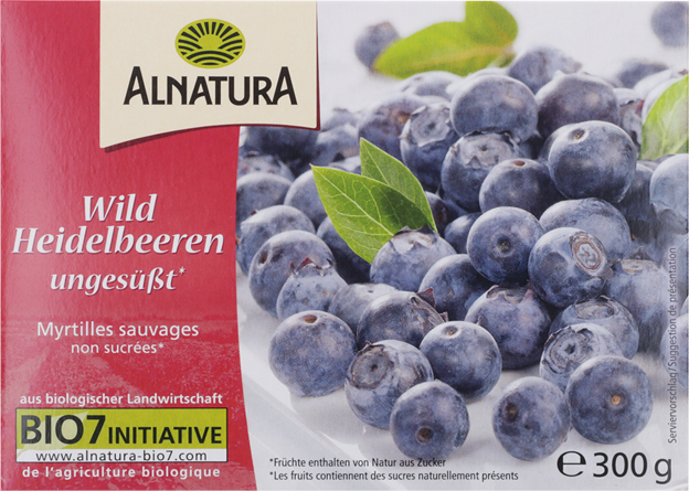 Alnatura Bio Wildheidelbeeren