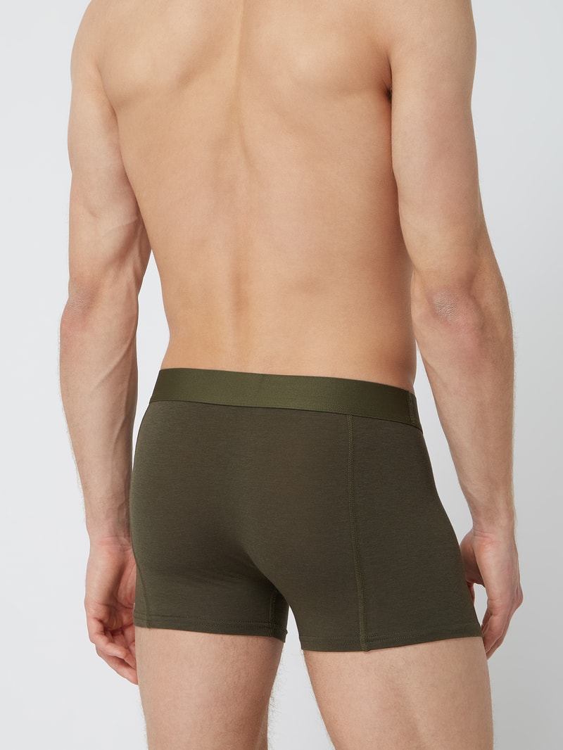 Trunks im 3er-Pack in olivgrün