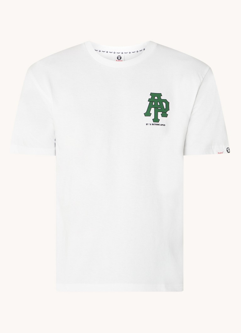 Aape T-krekls ar logotipu un apdruku aizmugurē