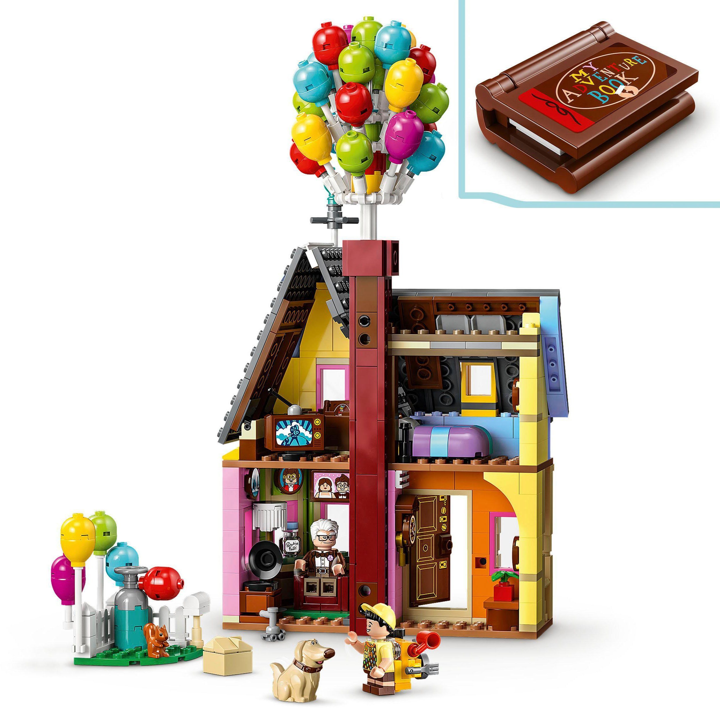 LEGO® Konstruktionsspielsteine Carls Haus aus „Oben“ (43217), LEGO®  and Pixar, (598 St), Made in Europe