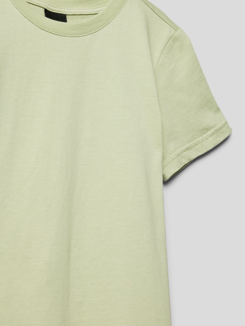 T-Shirt mit Rundhalsausschnitt Modell 'THEODOR' in schilf