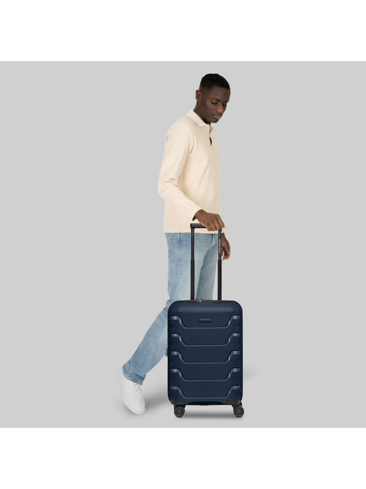 Smartbox Edition 01 4 Rollen Kabinentrolley 55 cm mit Dehnfalte in navy günstig kaufen onesize