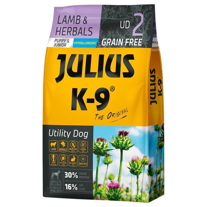 JULIUS K-9 Puppy & Junior Lamm & Kräuter
