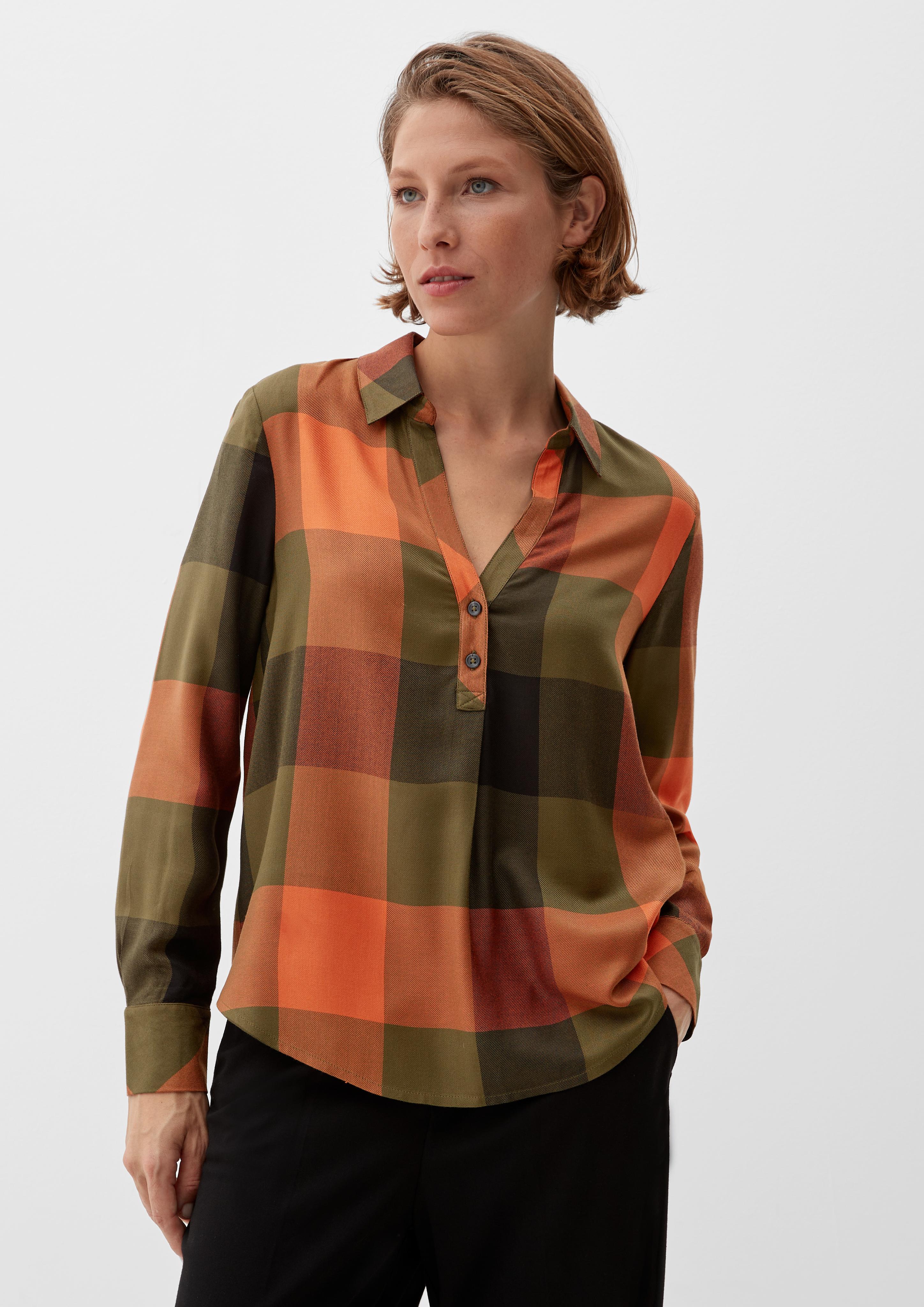 Bluse mit Karomuster  2120721-79N0