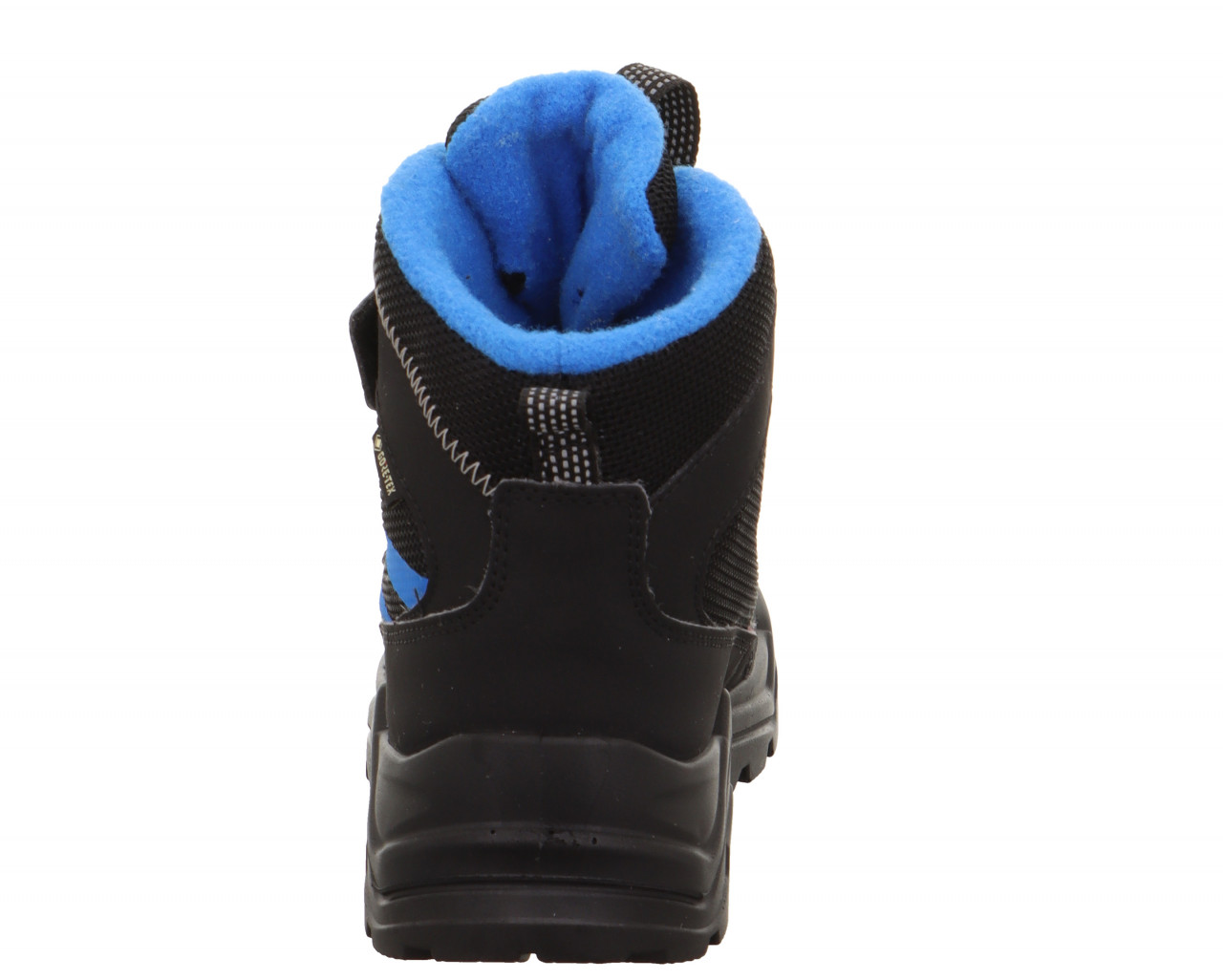 SNOW MAX - Schwarz/Blau Boots mit Klettverschluss