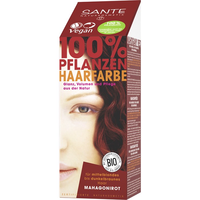 100% Pflanzen-Haarfarbe-Pulver