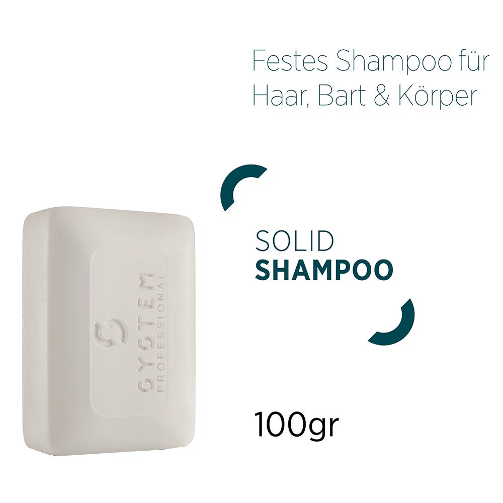System Professional Solid System Man Festes Shampoo 100 g
