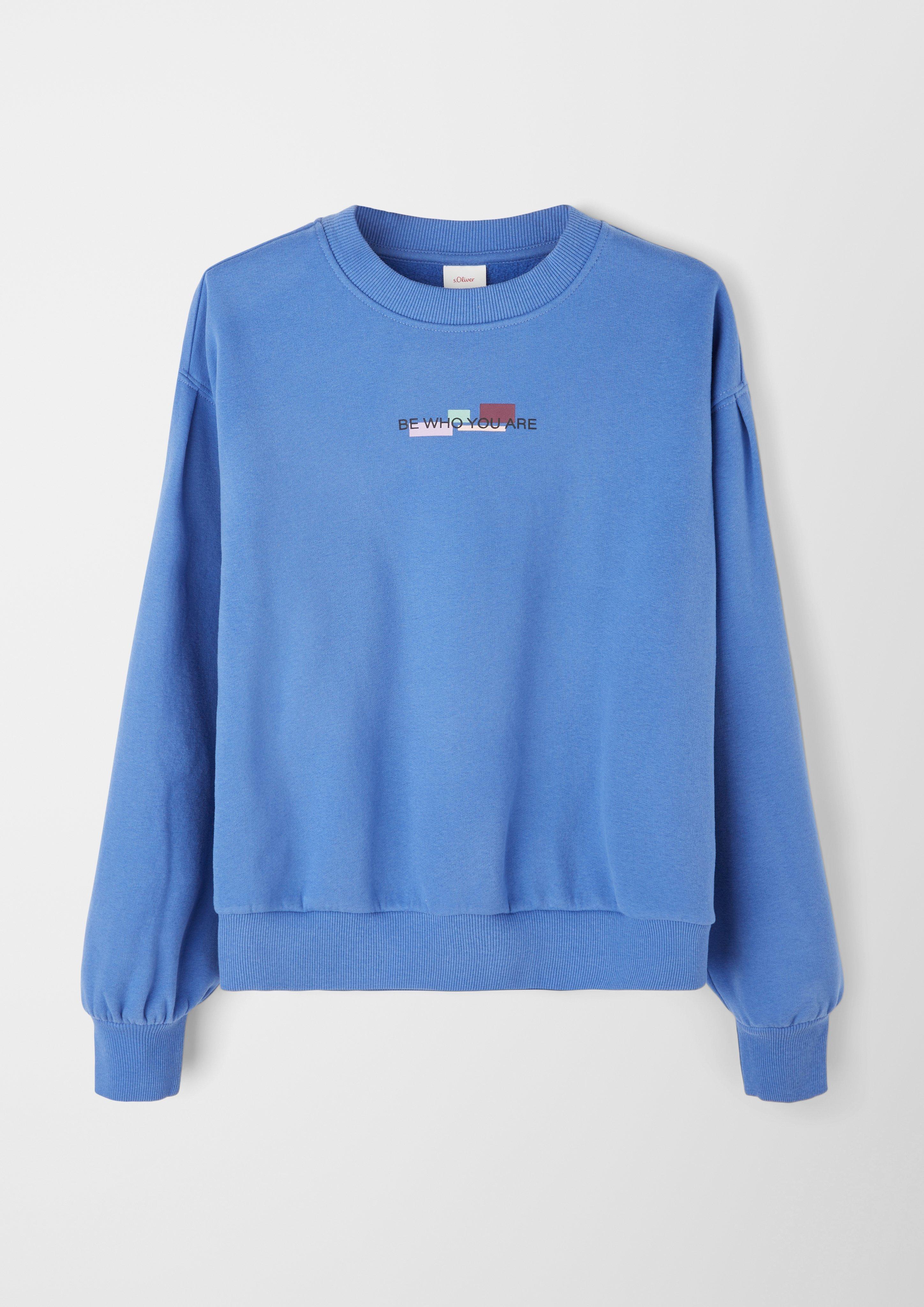 Sweatshirt mit Statement-Print  2122026-5590