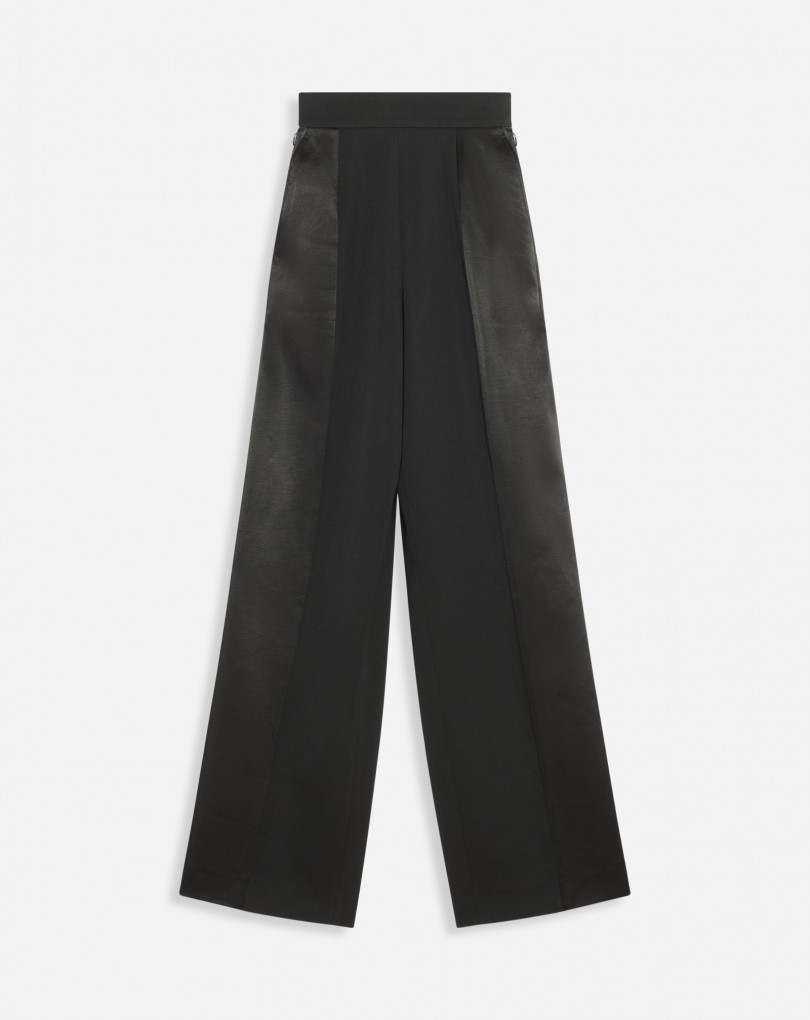 PANTALON A JAMBES LARGES