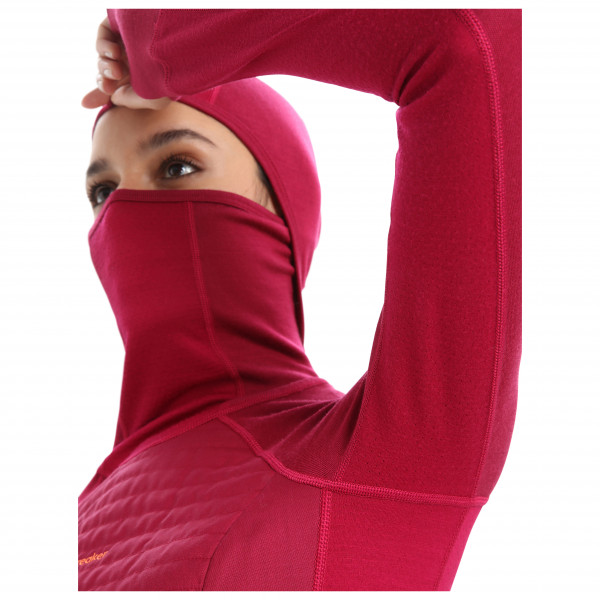 Icebreaker - Women's Zoneknit Insulated L/S Hoodie - Merinounterwäsche
