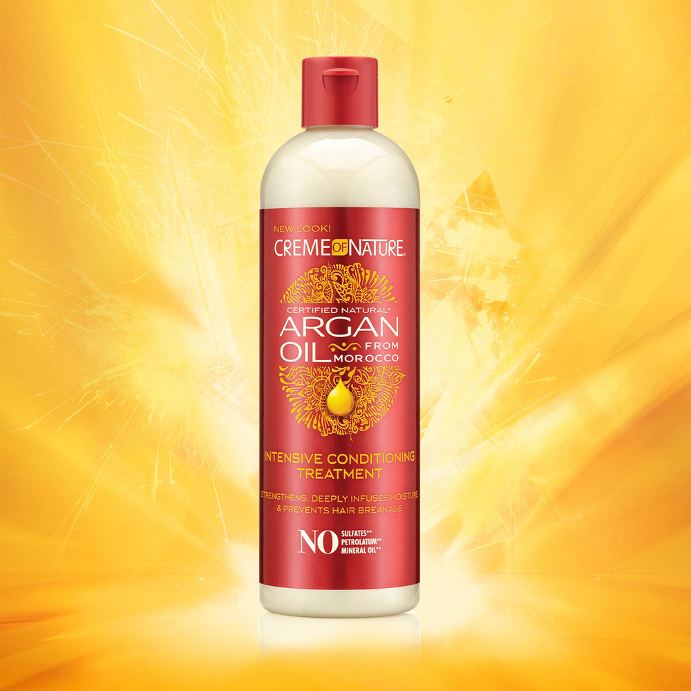 creme of nature APRES-SHAMPOING SANS SULFATE  - HUILE D'ARGAN DU MAROC APRES-SHAMPOING
