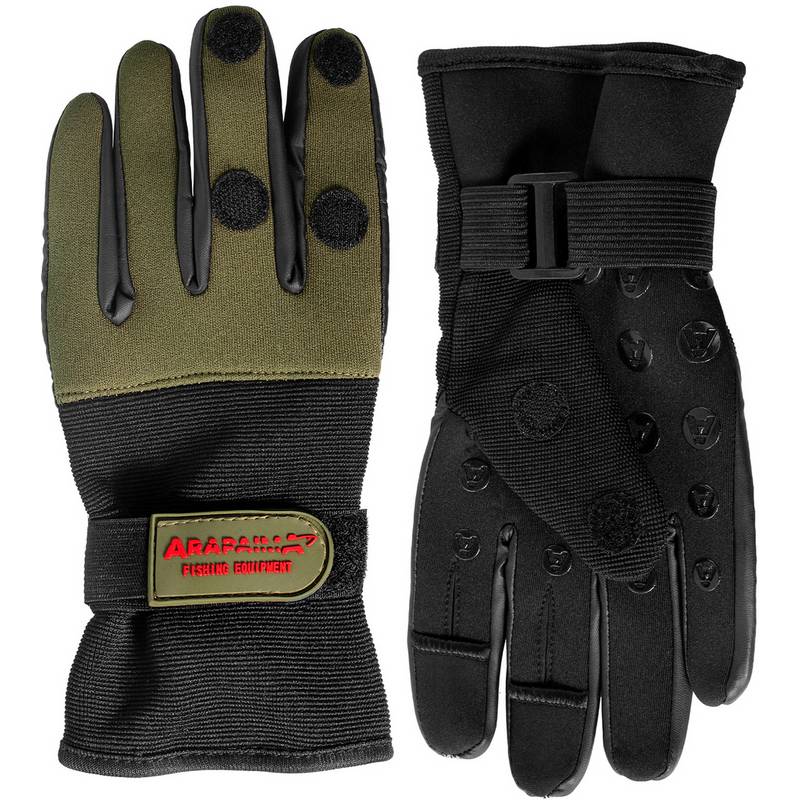 Arapaima Fishing Equipment Neopren Angelhandschuhe Wizard Fingerhandschuhe