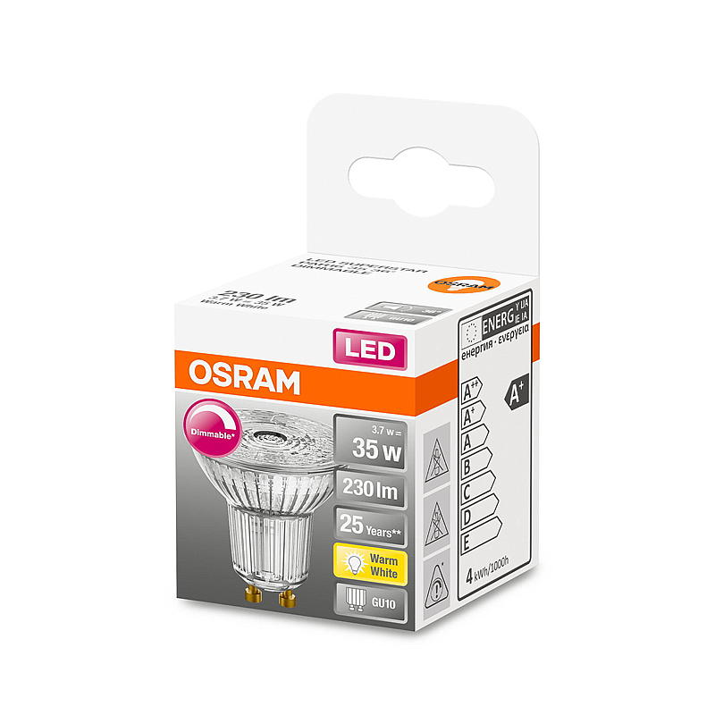 Osram Spotpære LED 230 lm dimbar GU10 Osram