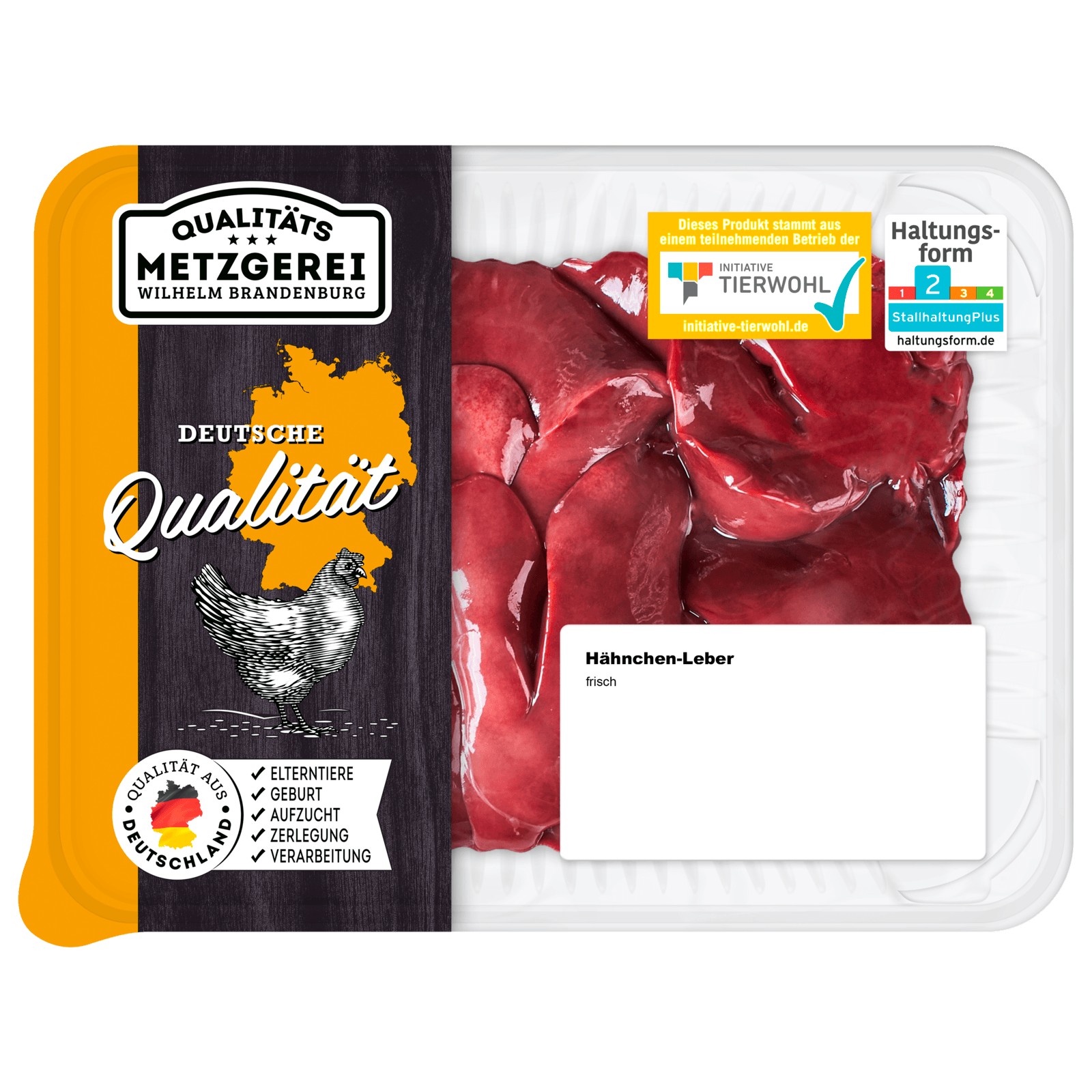 Wilhelm Brandenburg Hähnchen-Leber 350g