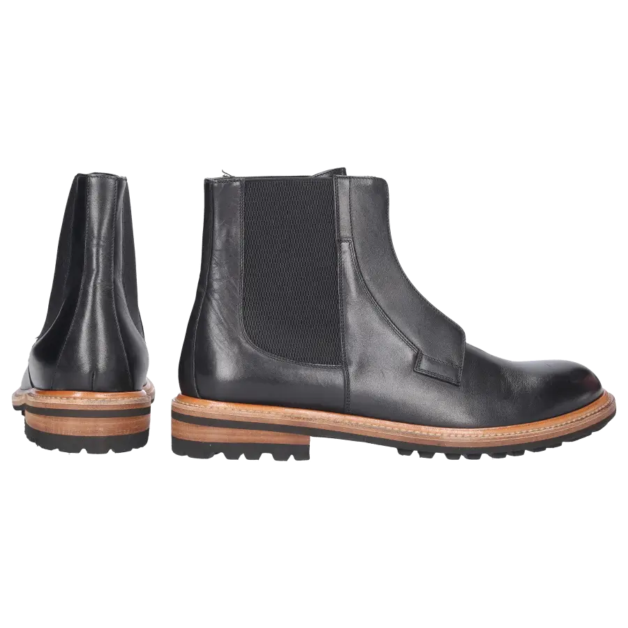 Dolce & Gabbana - Chelsea Boots Kalbsleder - schwarz