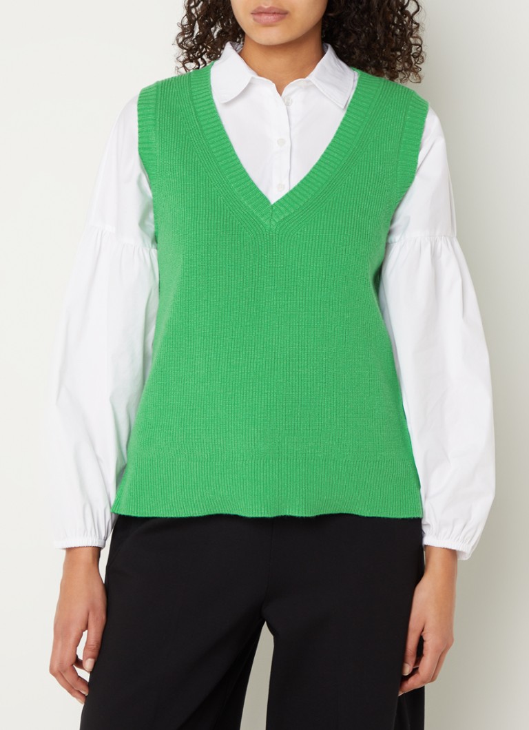 Jachetă Phase Eight Marianna Fine Knit Spencer cu decolteu în V