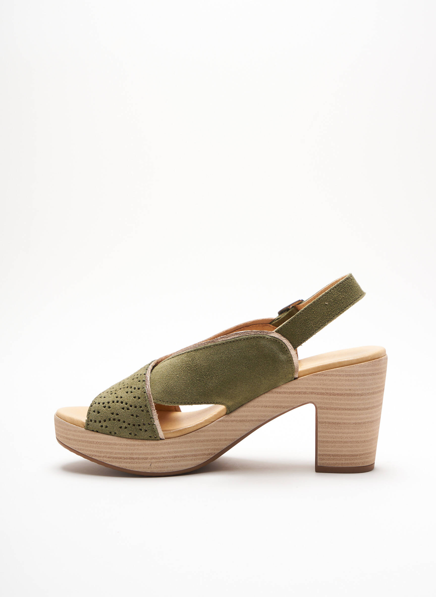 Mkd Sandales Nu Pieds Femme couleur vert
