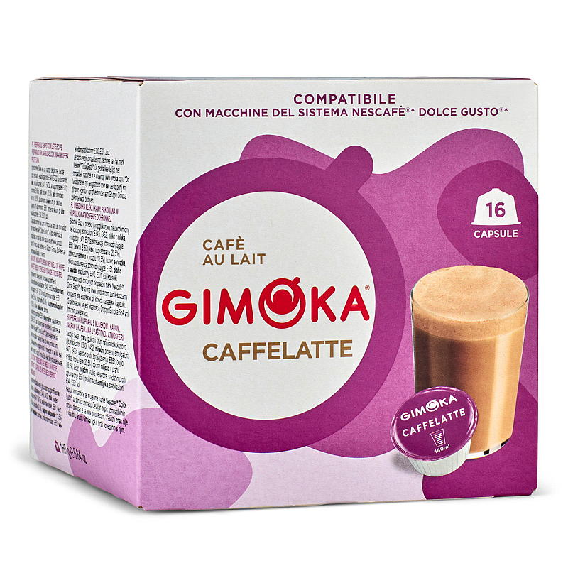 Gimoka Kaffekapsler 16-pk Gimoka Caffe Latte