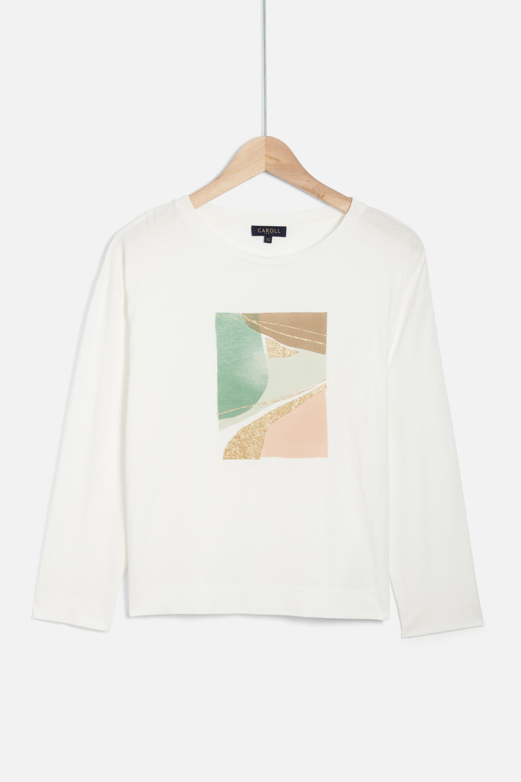 t-shirt scott ivoire femme