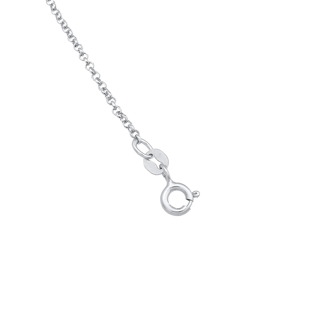 Elli Elli Bracelet de Cheville Femmes bracelet de cheville plaquette Basique avec cris Bijoux