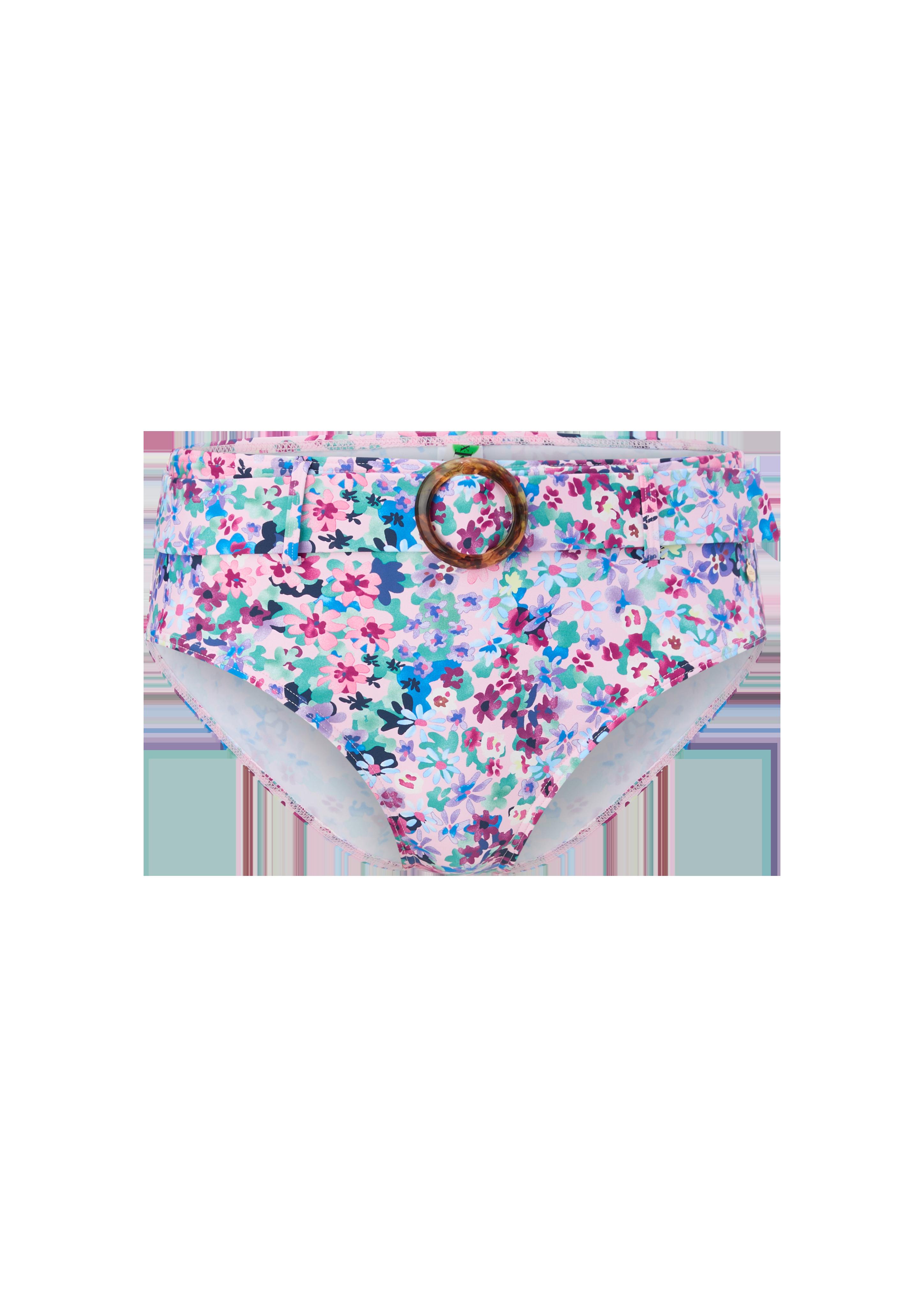 High Rise-Badehose mit Gürtel  6008412-46A1